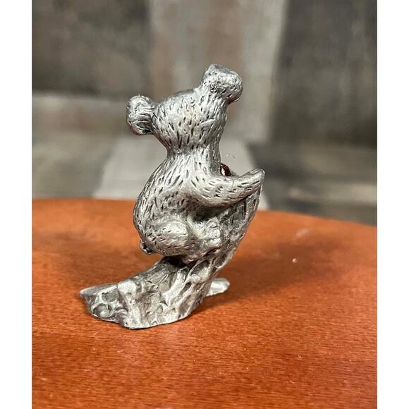2 In. Pewter Koala Figurine - Picture 3 of 5